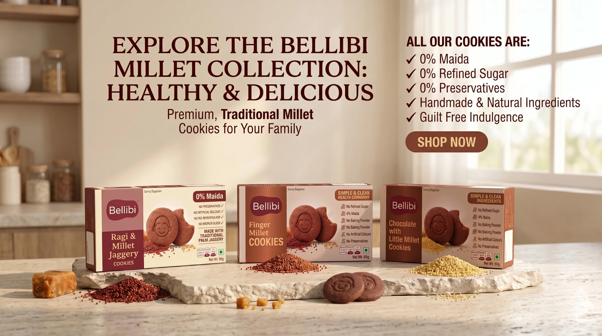 Bellibi Millet Cookies