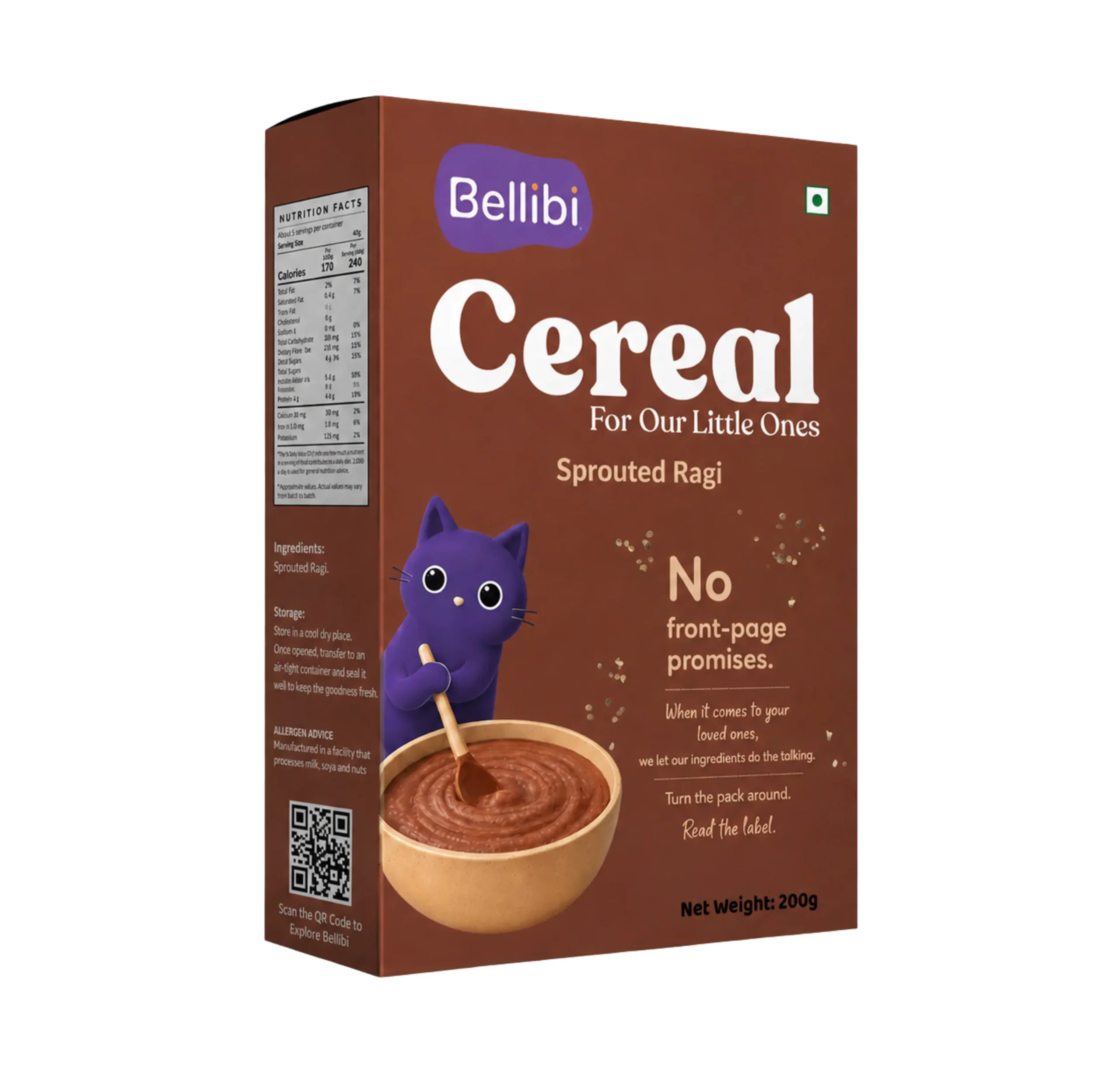 Cereal - Sprouted Ragi Powder